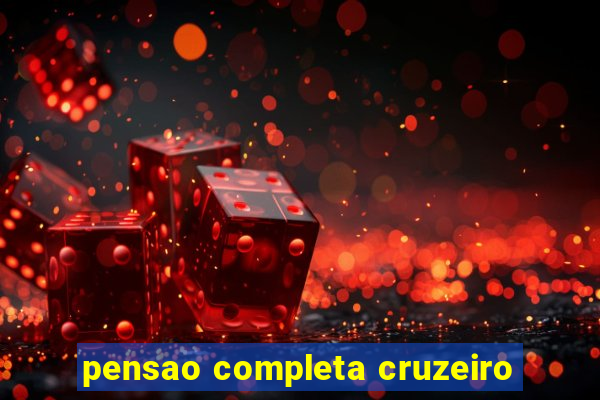 pensao completa cruzeiro